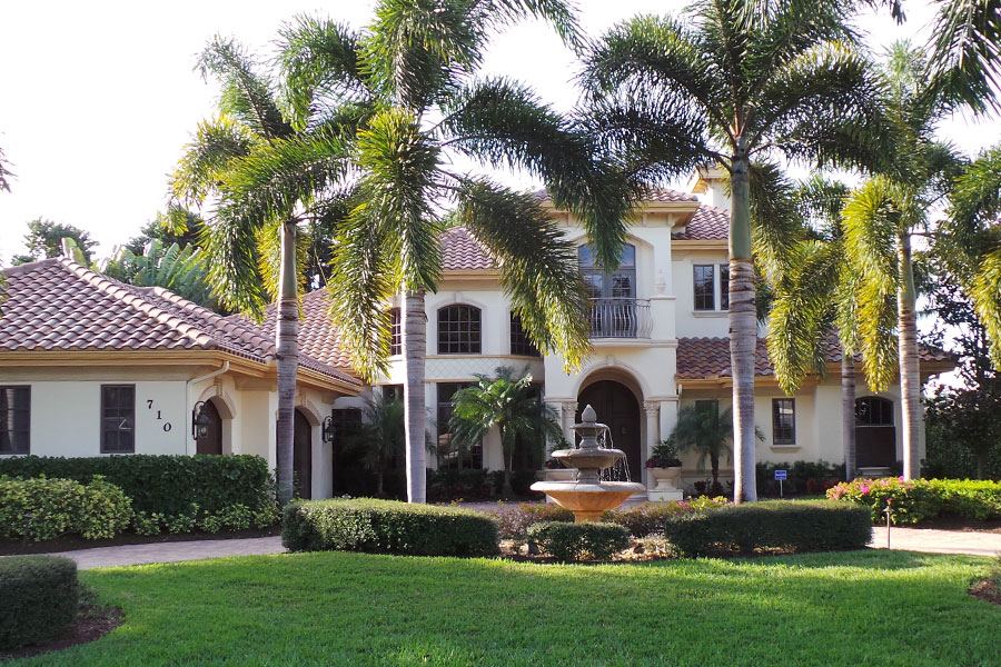 Beautiful Custom Home in Naples, Florida built by Scholten Companies General Contractor